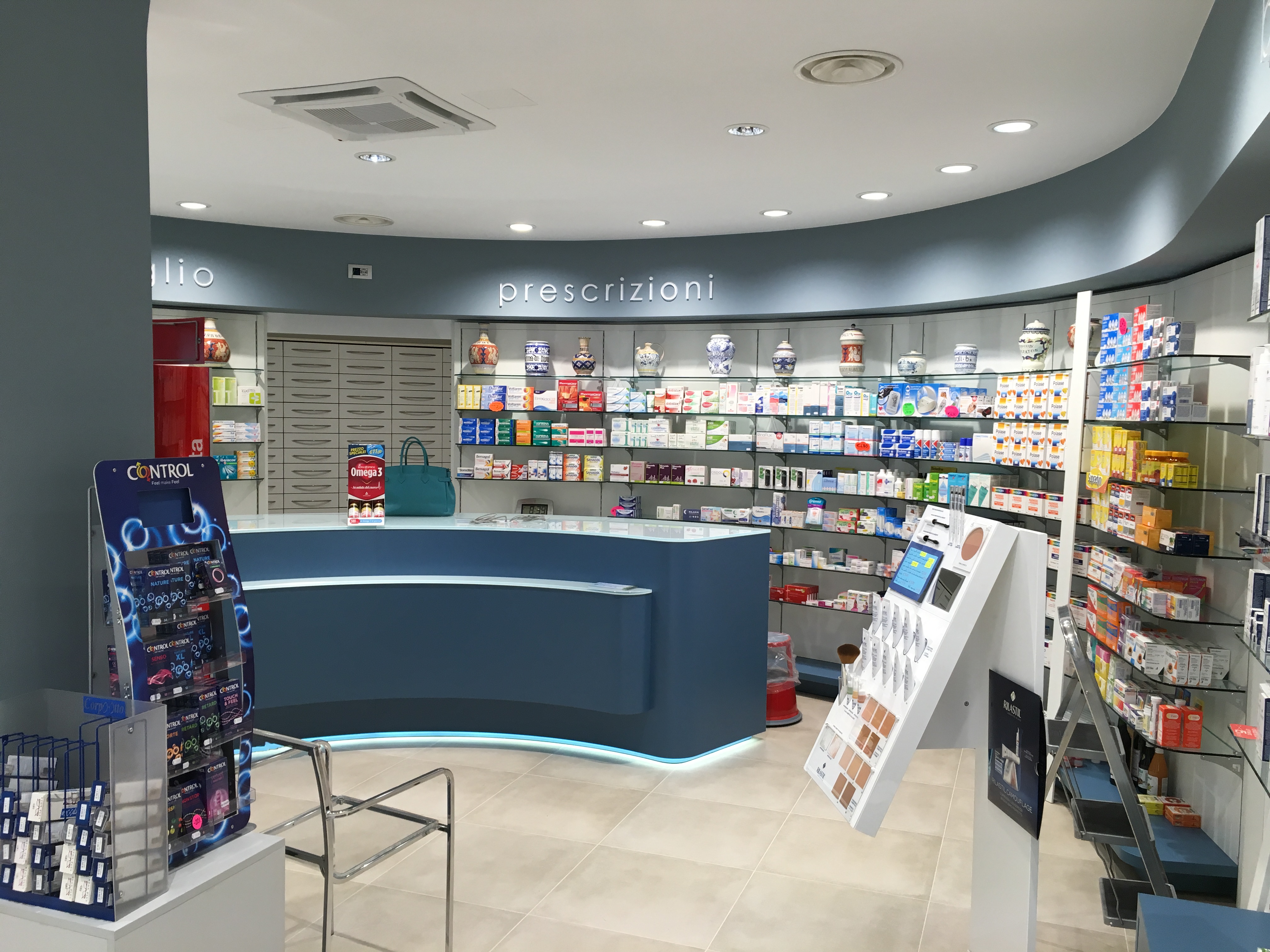 Farmacia ristrutturazione Itema